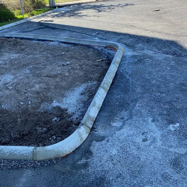 Sönderdel av parkeringsområde